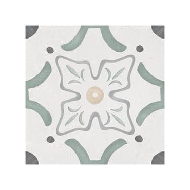 კერამოგრანიტი SIROCCO GREEN FLOWER 22.3X22.3