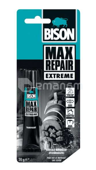 უნივერსალური წებო Bison Max Repair Extreme 20 გ