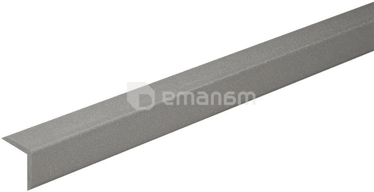 კუთხე Bergdeck BDK001 ანტრაციტი 30x30x2400 მმ