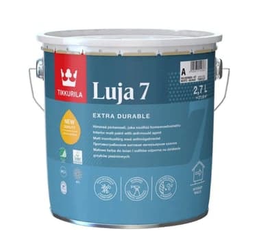 ინტერიერის საღებავი Tikkurila Luja 7 New A 2,7 ლ