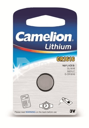 ელემენტი Camelion Lithium CR1616 3V 1 ც