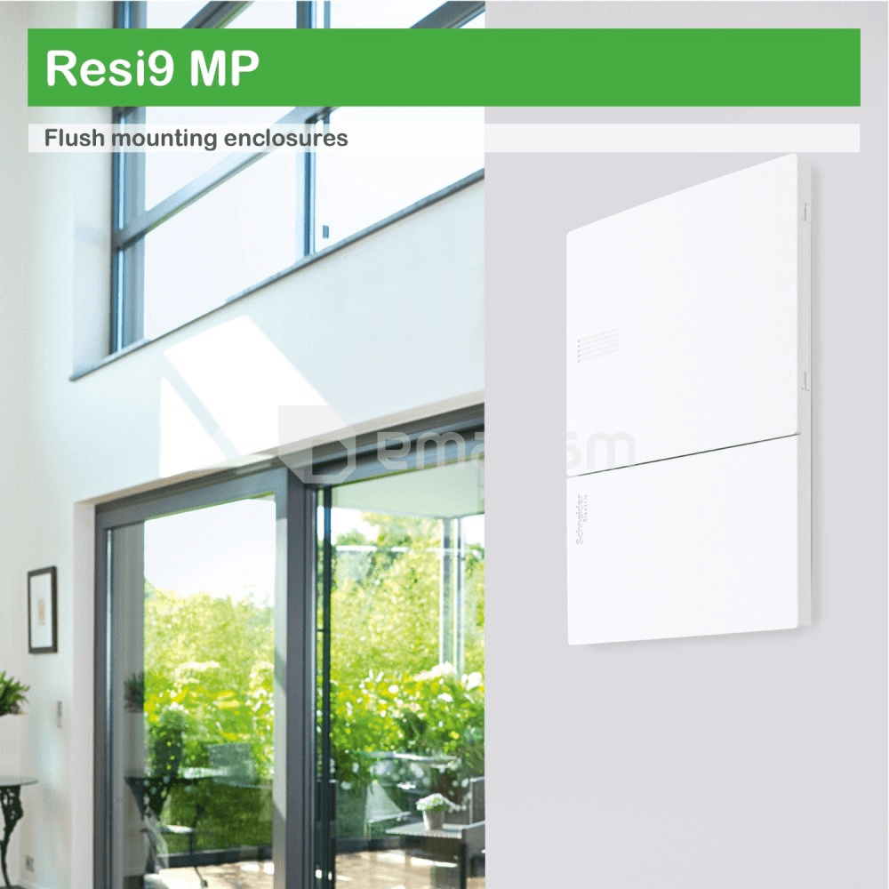 შიდა მონტაჟის ყუთი Scneider electric MIP20312T ნაცრისფერი 36 ავტომატზე