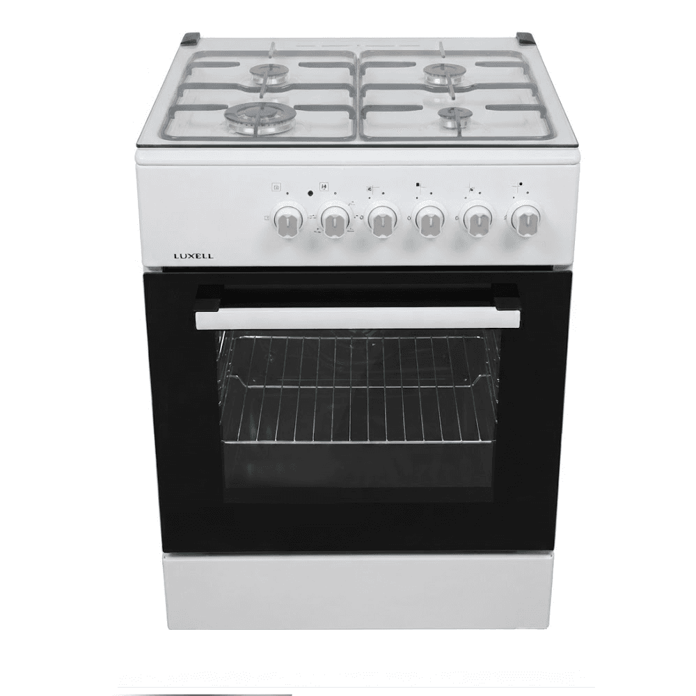 გაზქურა LUXELL LF60S-40F WHITE AP