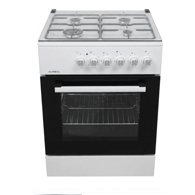 გაზქურა LUXELL LF60S-40F WHITE AP