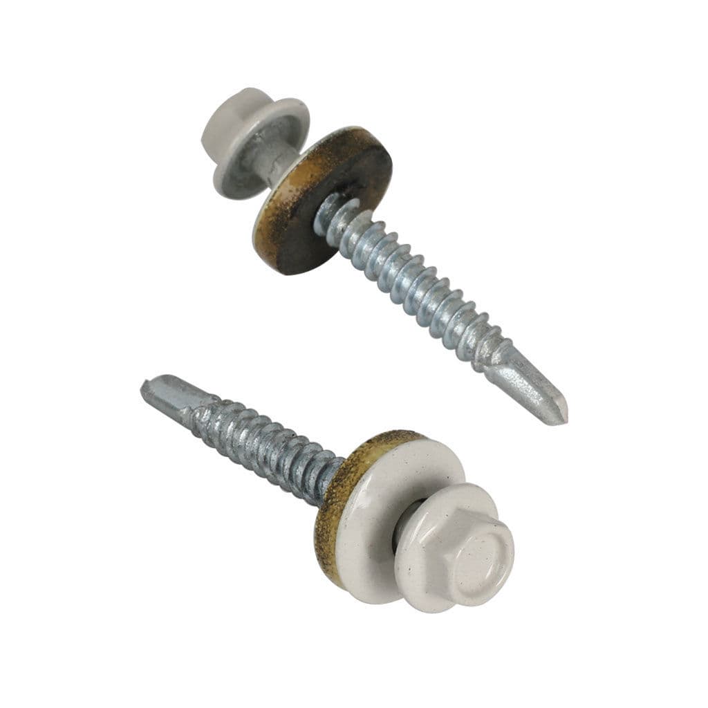 თვითმჭრელი ხრახნი რკინისთვის 5.5X40 RAL 9002