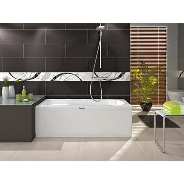 აკრილის აბაზანა ARONA 105X70 სმ B+L+FP+SP
