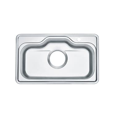 სამზარეულოს ნიჟარა+სიფონი LS-8551 850*510*200 (1 MM)