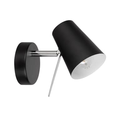 ბრა კედლის Astrid Wall Lamp 1xE14 Max.40W Black Metal