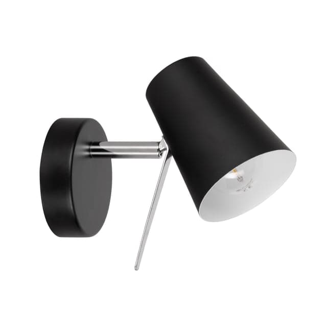 ბრა კედლის Astrid Wall Lamp 1xE14 Max.40W Black Metal