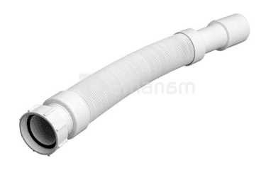გოფრირებული სიფონი  MCALPINE FLX-HC27-600MM