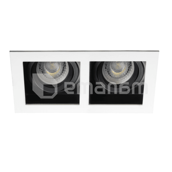 სანათი წერტილოვანი Kanlux ARET 2XMR16-W 26723 Gx5.3/GU10 2x MAX 35W