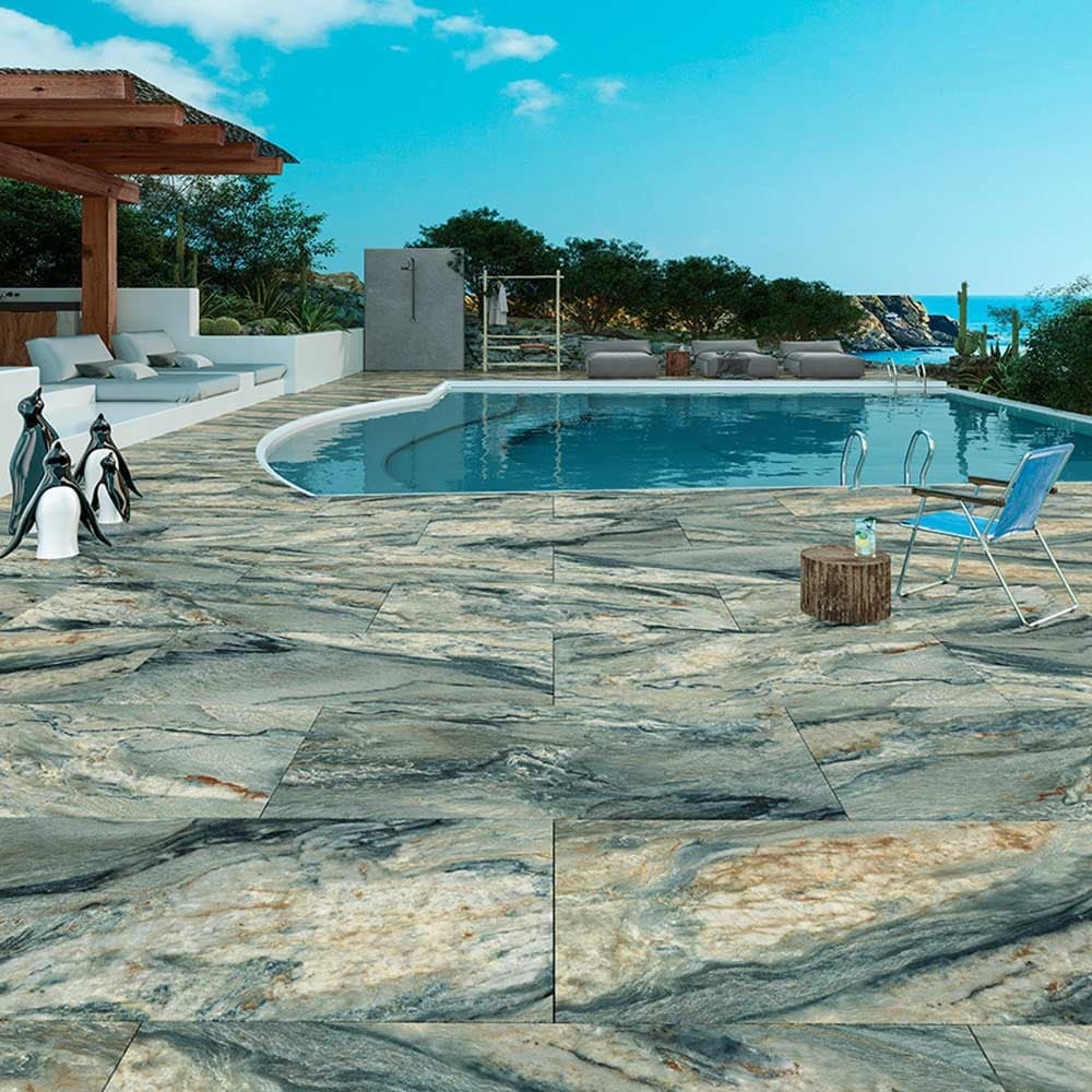 კერამოგრანიტი Grassland green rec 60X60X0.7 "Bien"