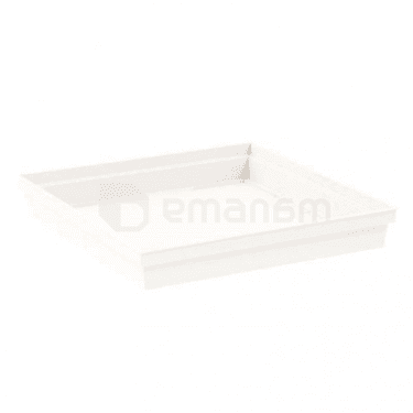 დასადგამი ქოთნის EDA Plastiques SOUCOUPE TOSCANE CARREE 32,6სმ