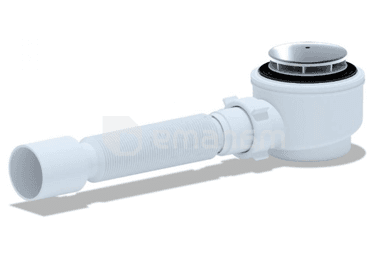 სიფონი პადონის დრეკადი მილით ANI PLAST  1 1/2**50 375*40/50  E415CEU