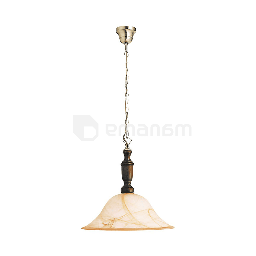 საკიდი Rabalux Rustic 3 1 Е27 Ø400 7099 h1000 ბრინჯაოსფერი ყავისფერი