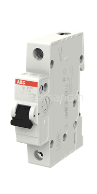 მოდულური ავტომატური ამომრთველი 240 V AC 6 A 6 kA 1 P ABB