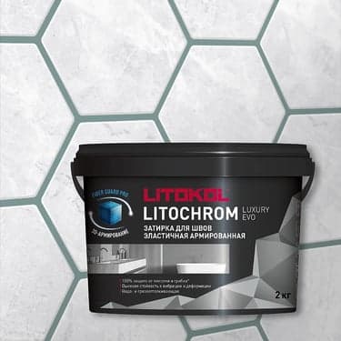 ფუგა LitoChrom Luxury Evo N385 ნეფრიტი 2კგ (პლ)