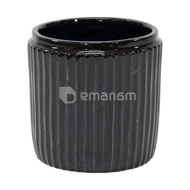 ქოთანი კერამიკული Mega Collections Hamlet Cylinder Night D25H25