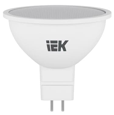 შუქდიოდური ნათურა IEK MR16 4000K 7W GU5.3