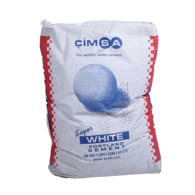 ცემენტი თეთრი 50კგ (cimsa)