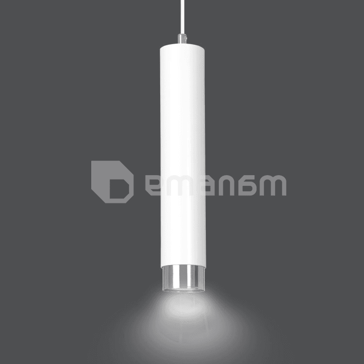 საკიდი EMIBIG Kibo 1 GU10 1x MAX 30W თეთრი ქრომი