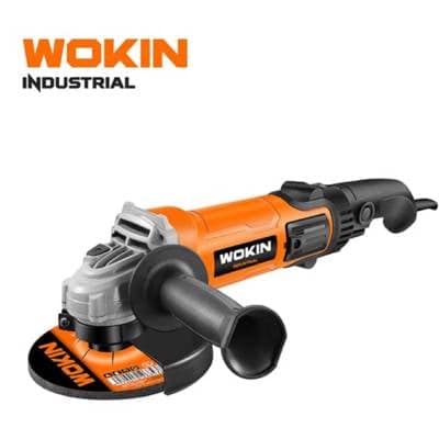 კუთხსახეხი Wokin 851512, 1200W, 115mm, Angle Grinder (INDUSTRIAL), Orange/Black