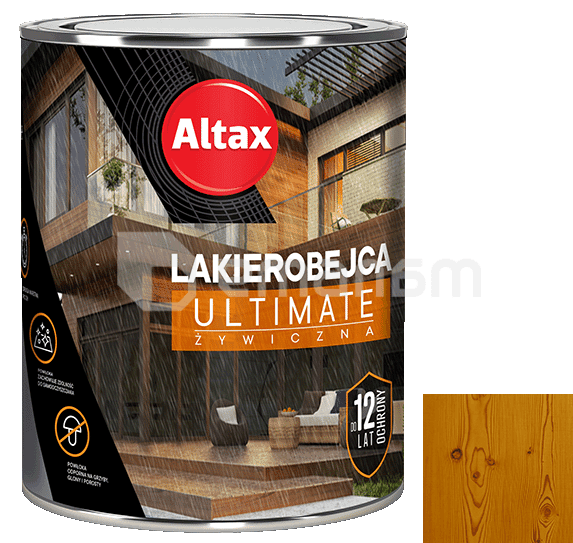 ლაქი ფასადის Altax Ultimate წაბლი 0.75 ლ
