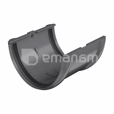 ღარის შემაერთებელი Technonicol 125/82 PVC ნაცრისფერი