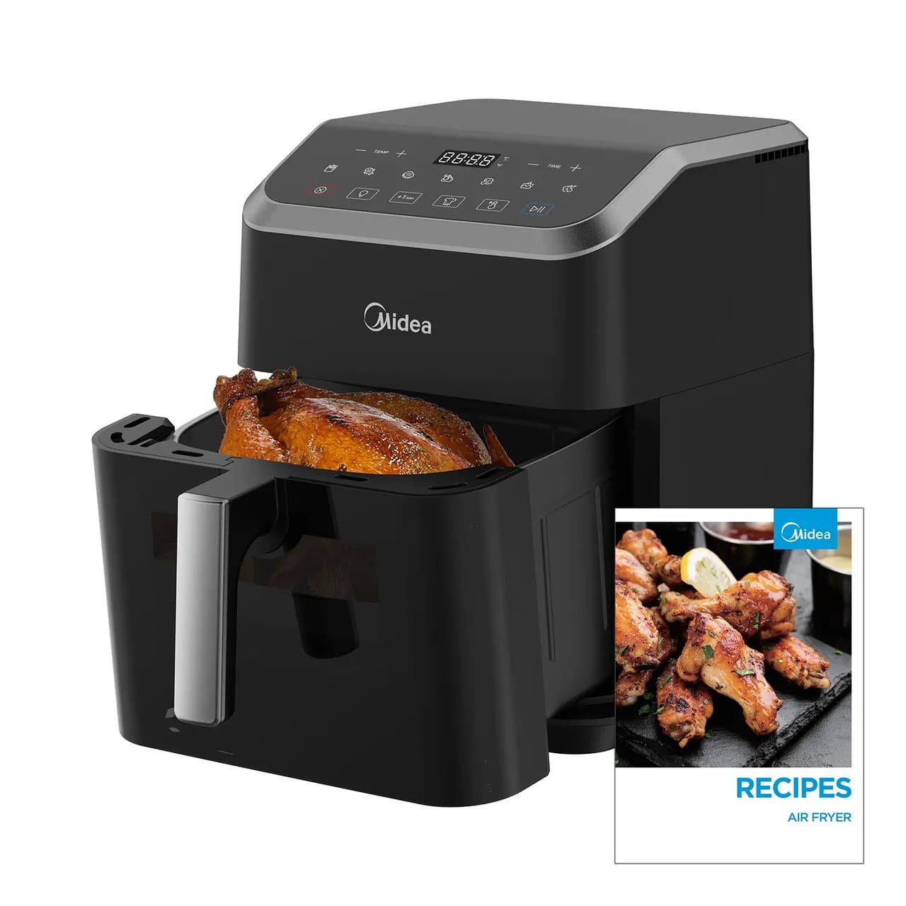 აეროგრილი Midea MF-CY70K Air Fryer 7L Black