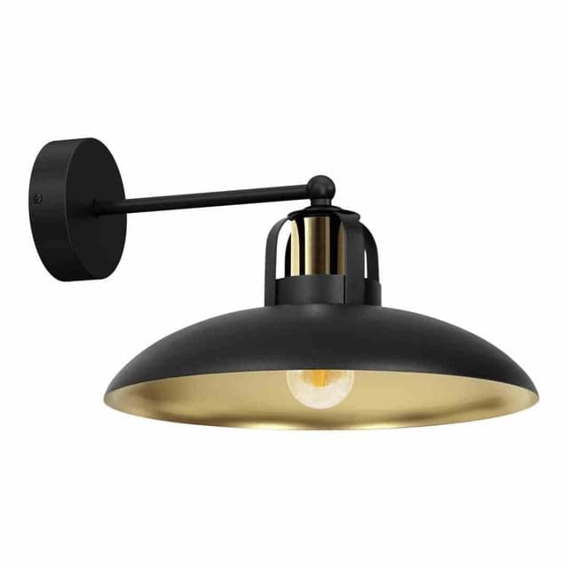 ბრა Milagro MLP8904 1 E27 FELIX BLACK GOLD