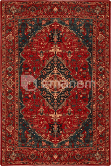 ხალიჩა Dywilan SUPERIOR KASIM RUBIN 2456 cC1 170x235 100% WOOL