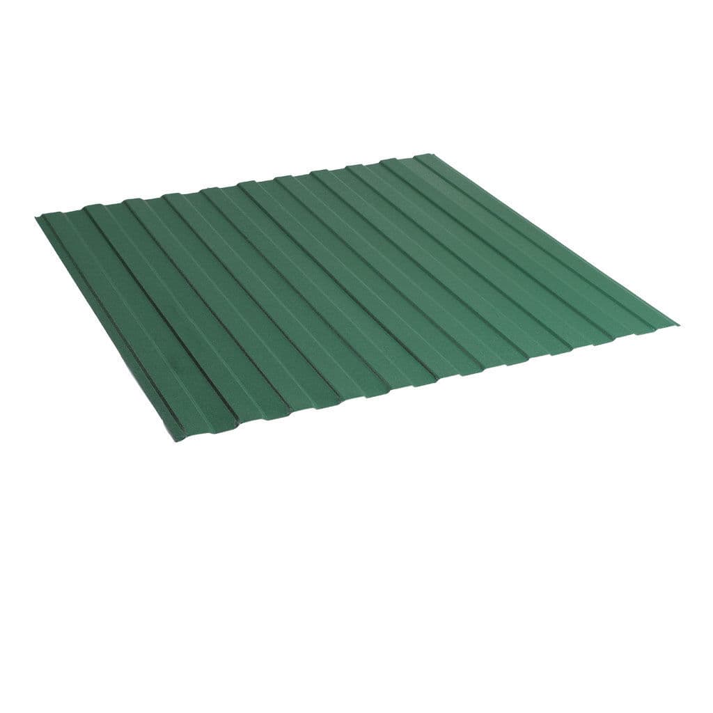 პროფილირებული ფერადი თუნუქი 0.5X1190 ხაოიანი RAL6005 NOVA