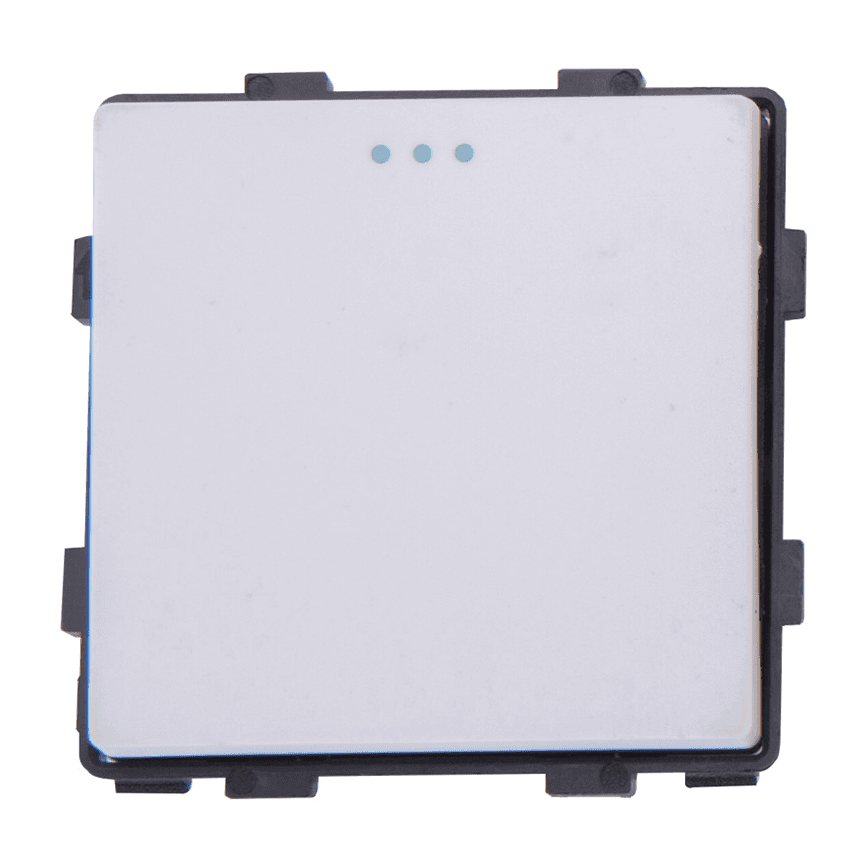 ჩამრთველი Socket Style Cross 1 1G-3W თეთრი