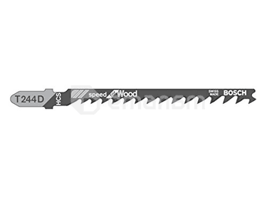 პირი ბეწვახერხის ხისთვის Bosch T 244 D 100 მმ 5 ც (2608630058)