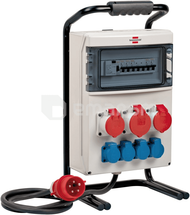 გამანაწილებელი Brennenstuhl 7 2м 5 4mm2 16 32A BSV IP44 021
