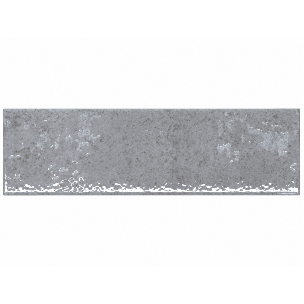 კერამოგრანიტი TAU Ceramica BALISTONE SILVER GLOSS 7x28 სმ ვერცხლისფერ-ნაცრისფერი
