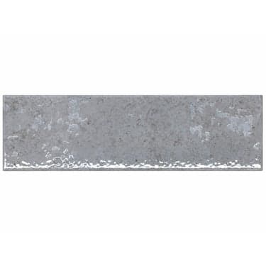 კერამოგრანიტი TAU Ceramica BALISTONE SILVER GLOSS 7x28 სმ ვერცხლისფერ-ნაცრისფერი
