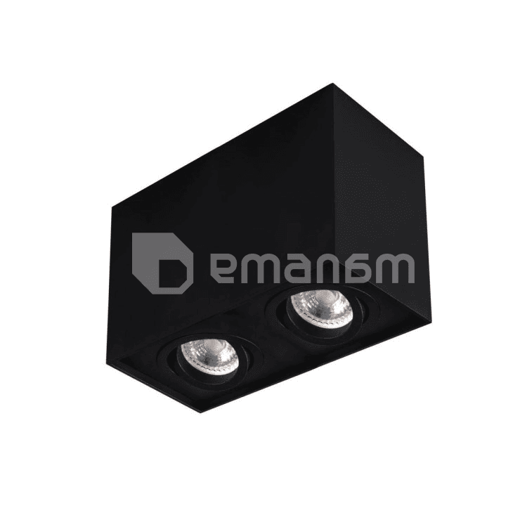 დაუნლაითი მბრუნავი Kanlux GORD DLP 250-B GU10 2x MAX 25W