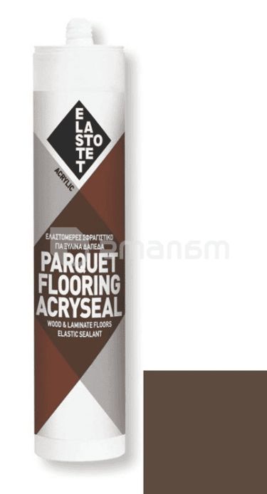 ჰერმეტიკი პარკეტის Elastotet Parquet Flooring Acryseal კაკალი 280 მლ