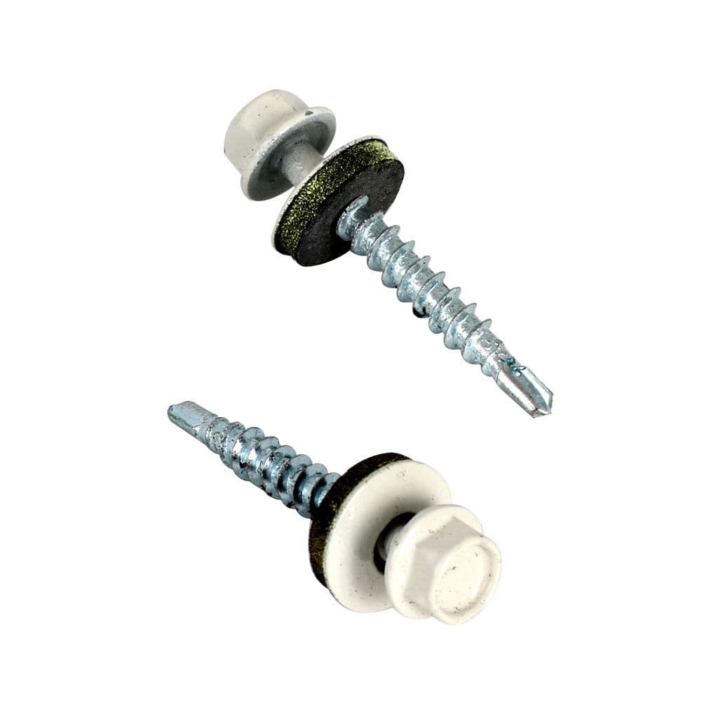 თვითმჭრელი ხრახნი ხისთვის 4.8X35 RAL 9002