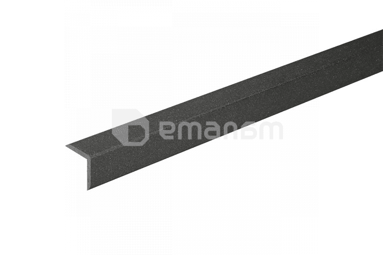 კუთხე BERGDECK Black 30x30x2400 მმ