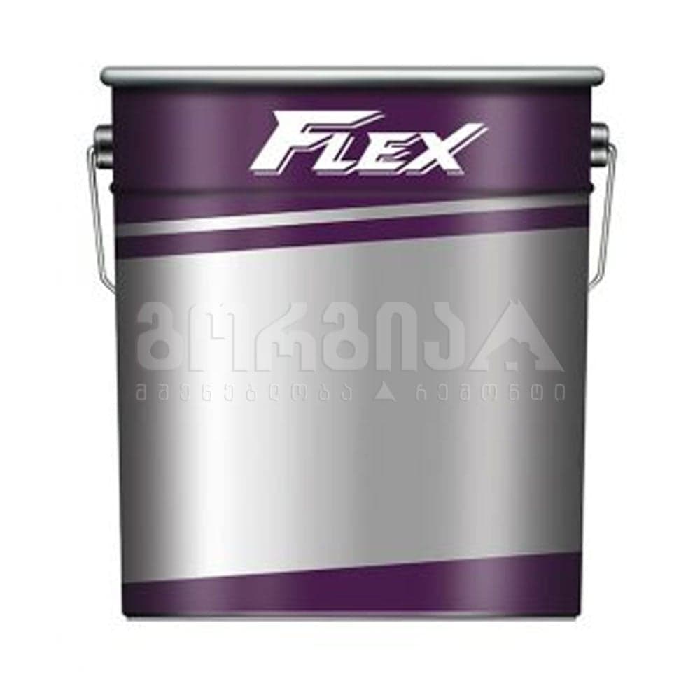 საღებავი ხისა და მეტალისთვის 1/1  FLEX-9103 (შავი) 1კგ