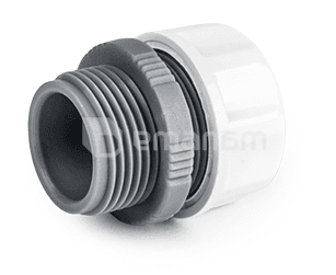 კონექტორი გადამყვანით Bradas White line WL-4116 1/2"-3/4"