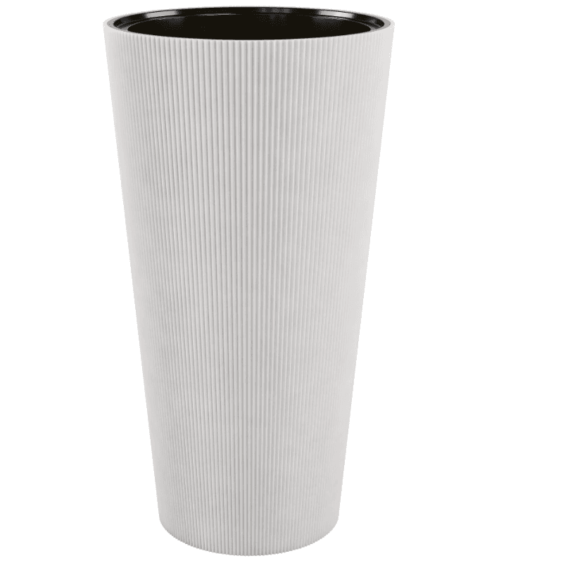 ქოთანი ყვავილის Form Plastic Linea Slim 30 White