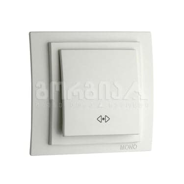 ჩამრთველი რევერსი შუალედური LARISSA cream - 103-171725-112