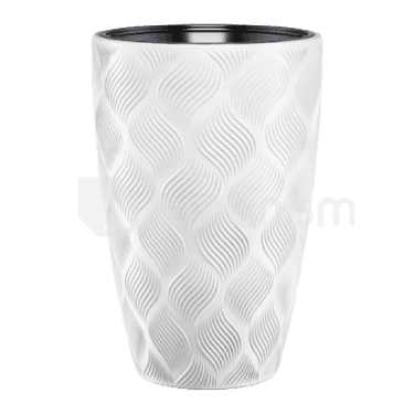 ქოთანი ყვავავილის FORM PLASTIC Flow Slim 30 white 4720-011