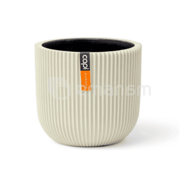 ქოთანი ყვავილის Capi Europe Planter ball Groove 24x21სმ ბეჟი
