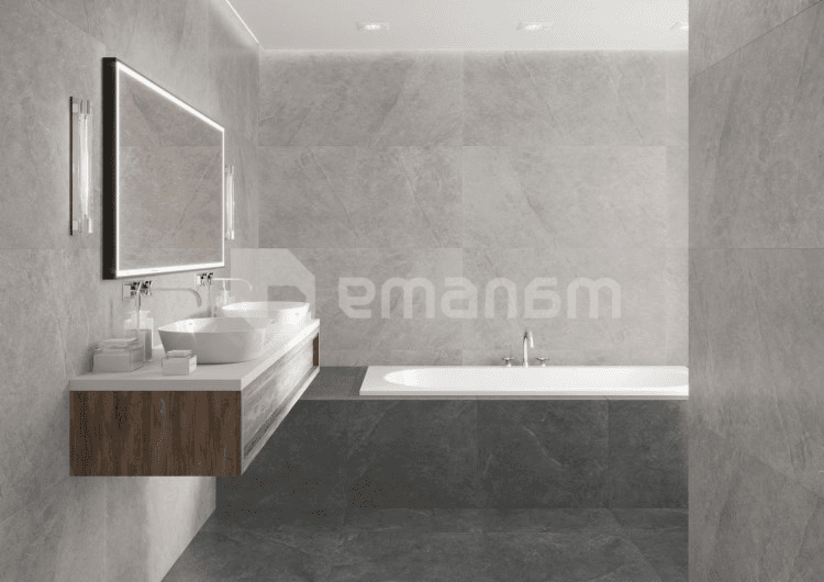 კერამოგრანიტი Cerrad Ash Grey Rectified 119.7x59.7x0.8 სმ