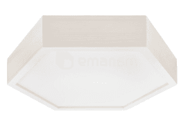 ჭერის სანათი Lamkur HEX 2xE27 max 60W თეთრი