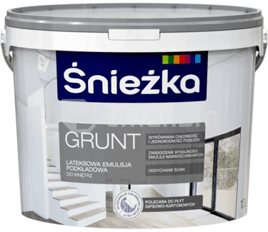 გრუნტი Sniezka 10 ლ თეთრი